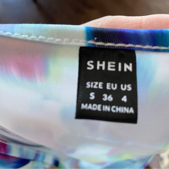 SHEIN - long-sleeved stretch Tie Dye sweater Size - US Small - Picture 7 of 7